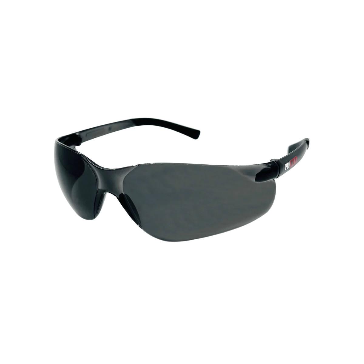 Grey Lens Wrap-Around Safety Glasses (Anti-Fog Option)