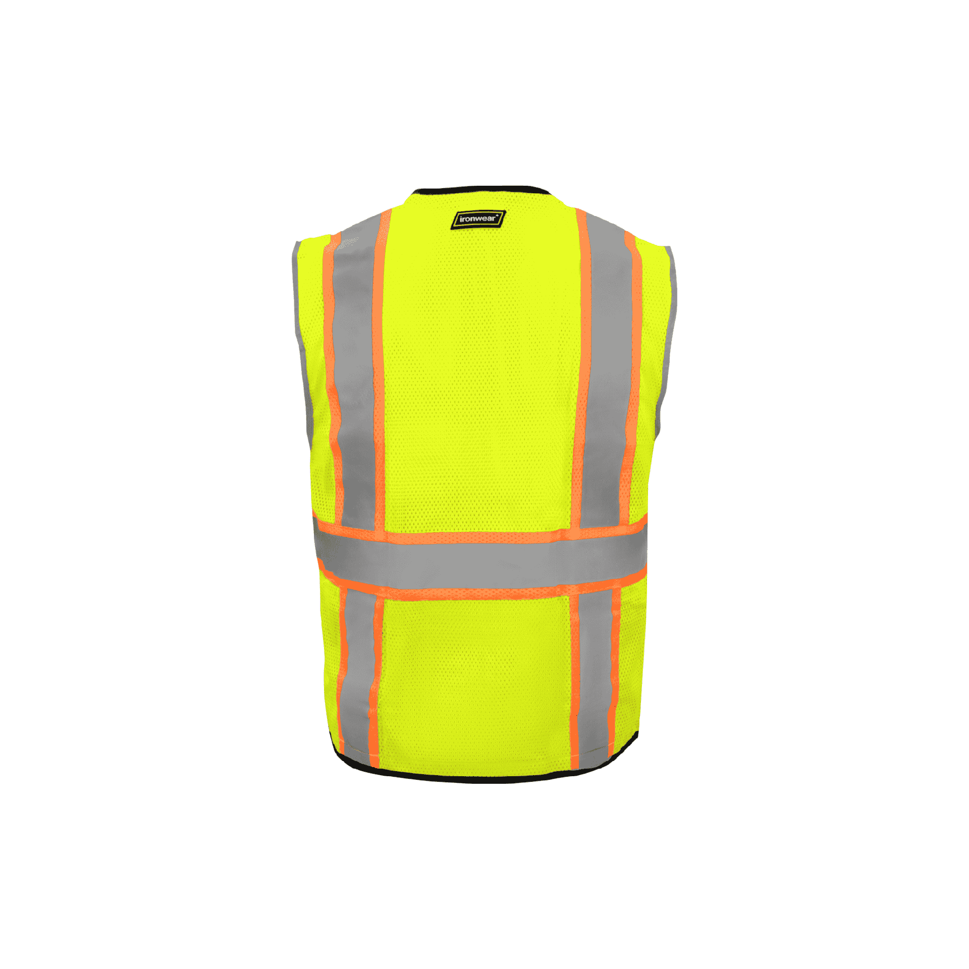 Lime Class 2 Safety Vest (11 Pockets)