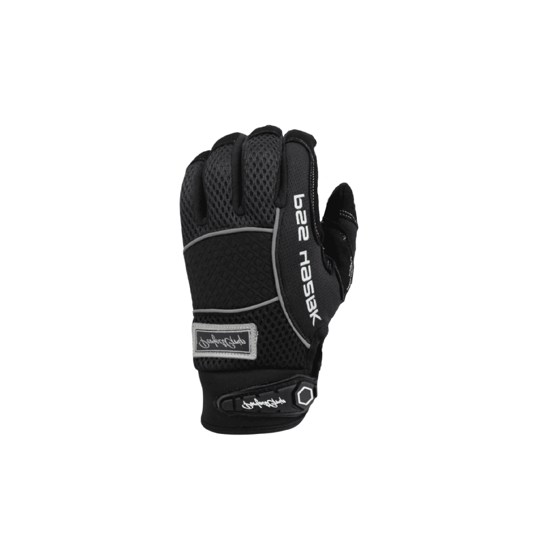 Deerskin Glove – Premium Black Deer Suede Mechanic Glove with Knit Back and Adjustable Cuff
