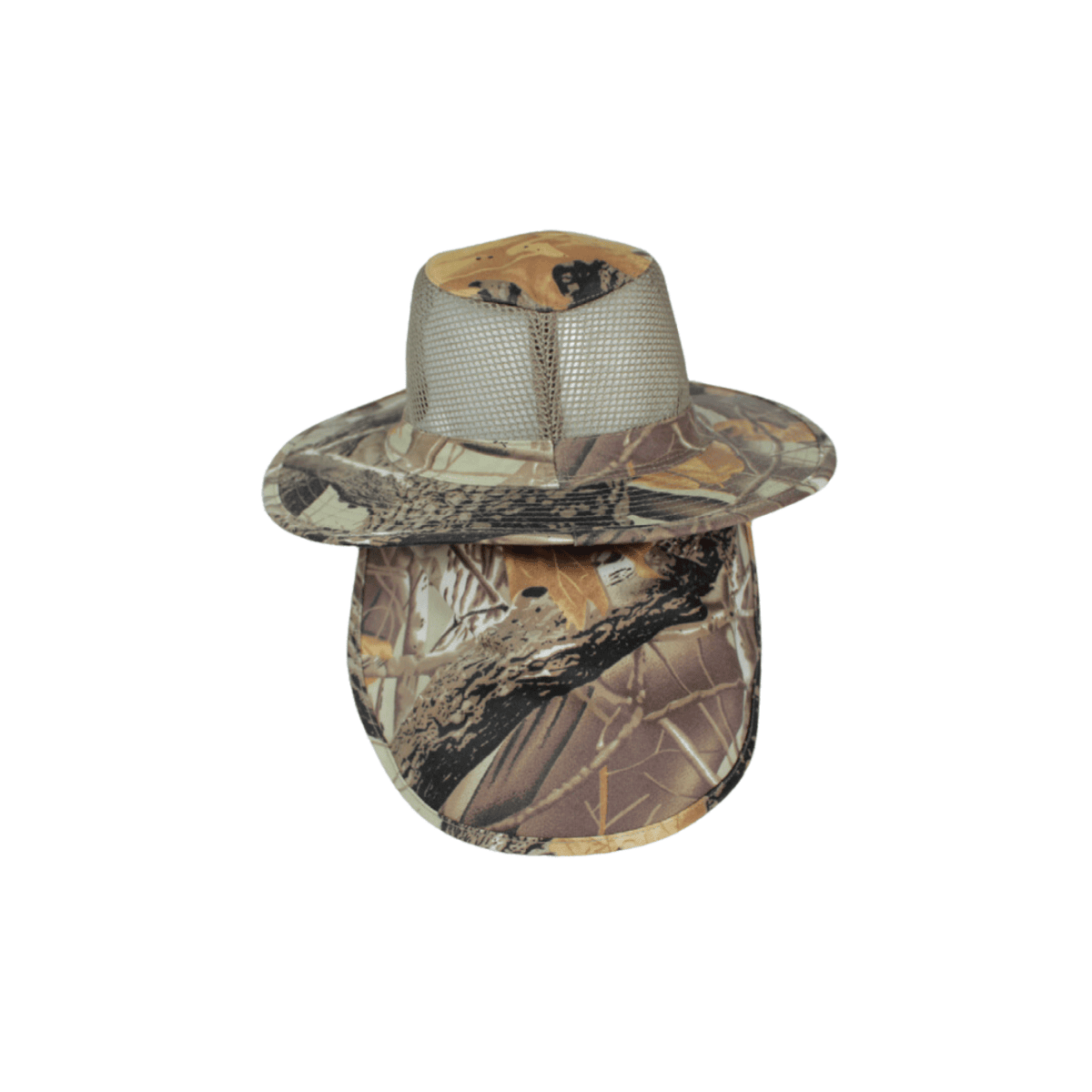 Camo Boonie Hats with Flap and Mesh Top