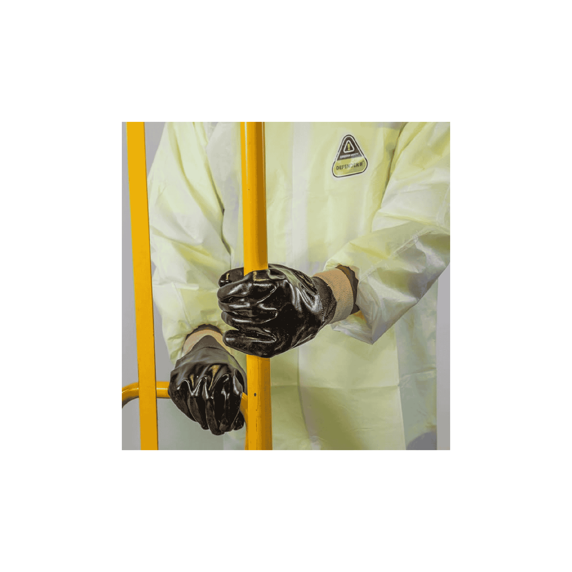 Chemical PVC Glove - Knit Wrist Smooth Finish