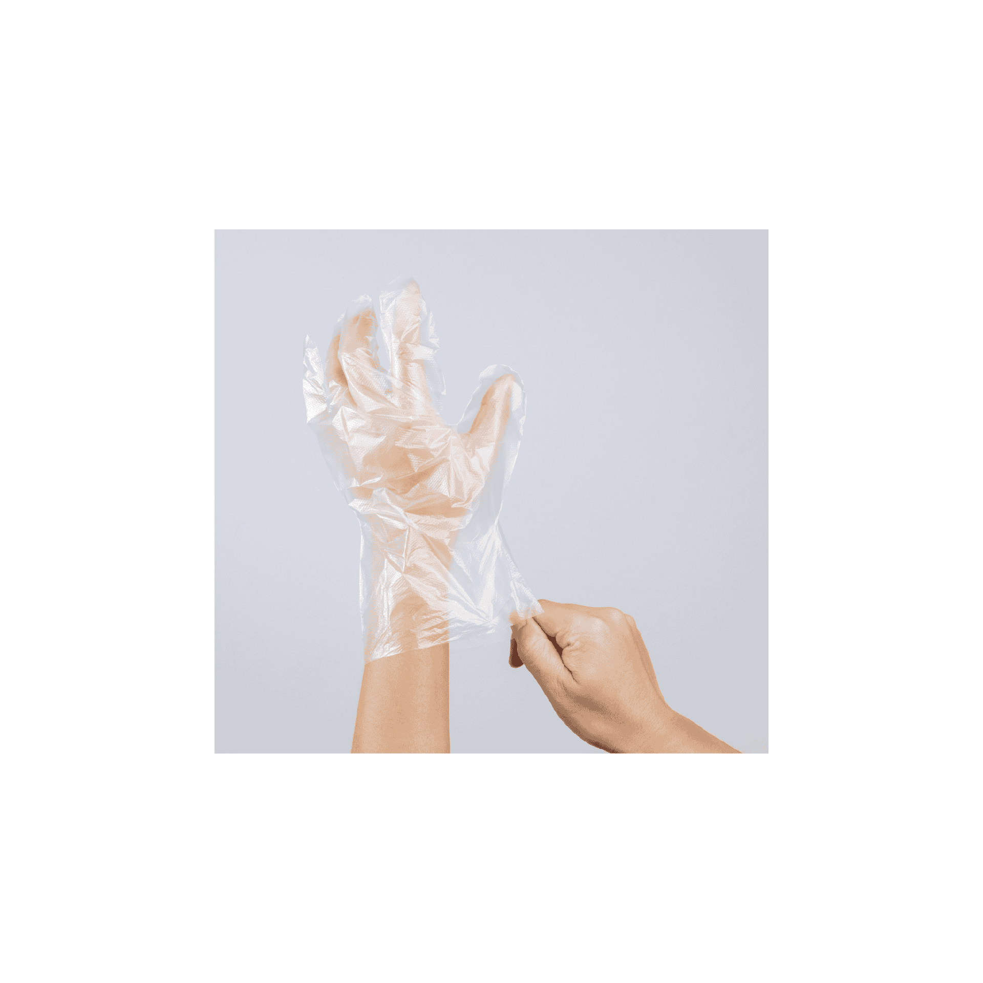 200 Pack Poly Plastic Gloves