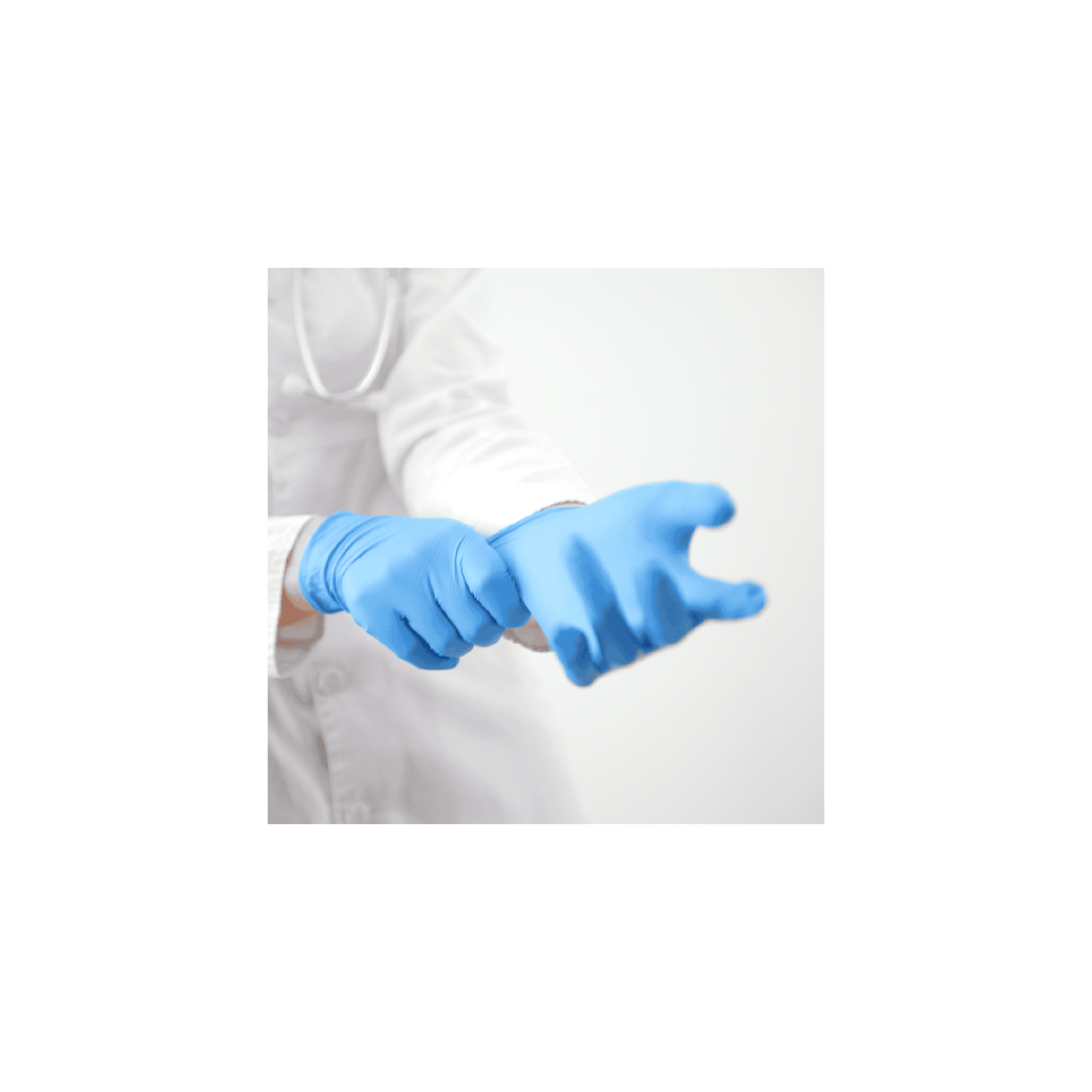 3 Mil Blue Nitrile Disposable