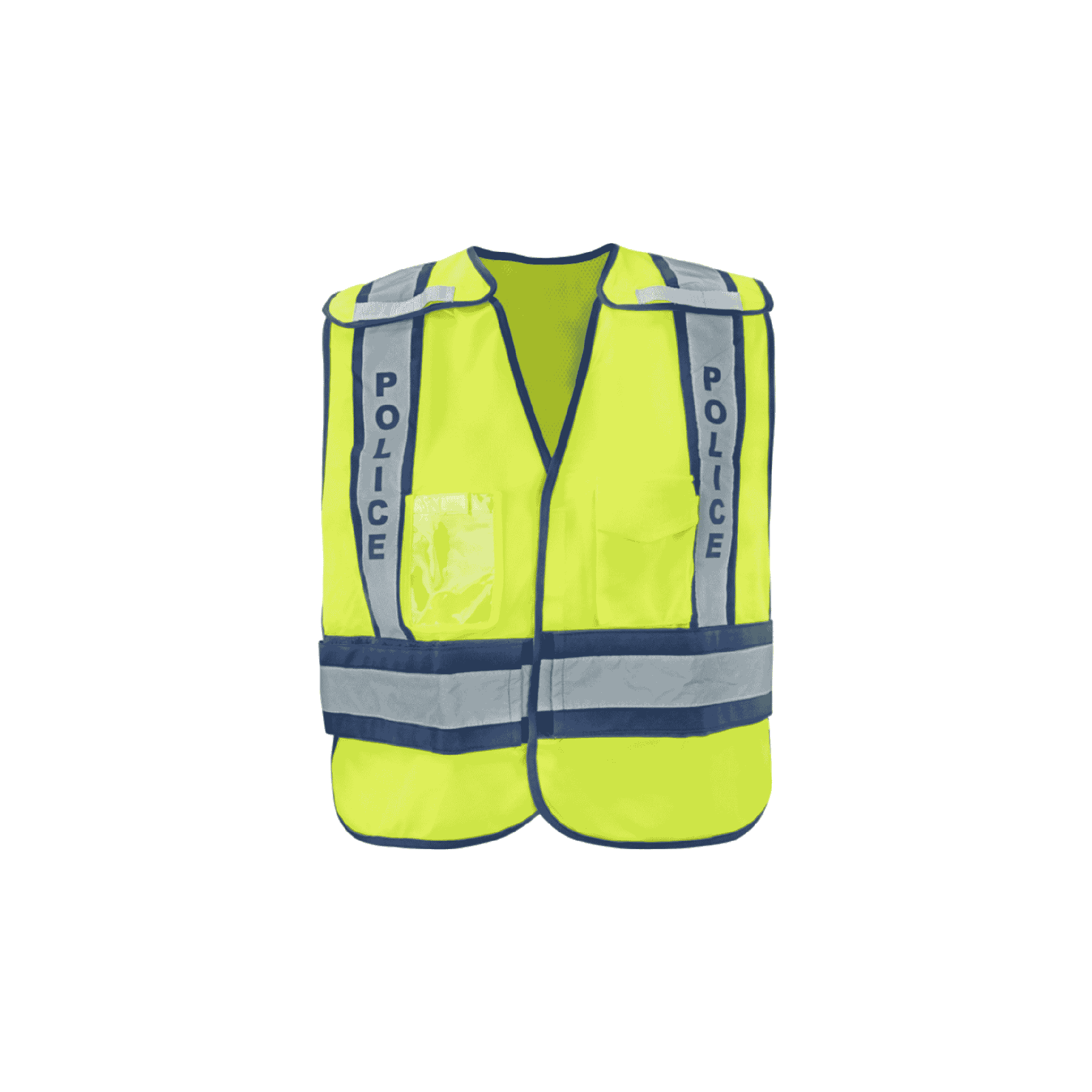 Class 2 Public Safety, Blue POLICE Printed Safety Vest