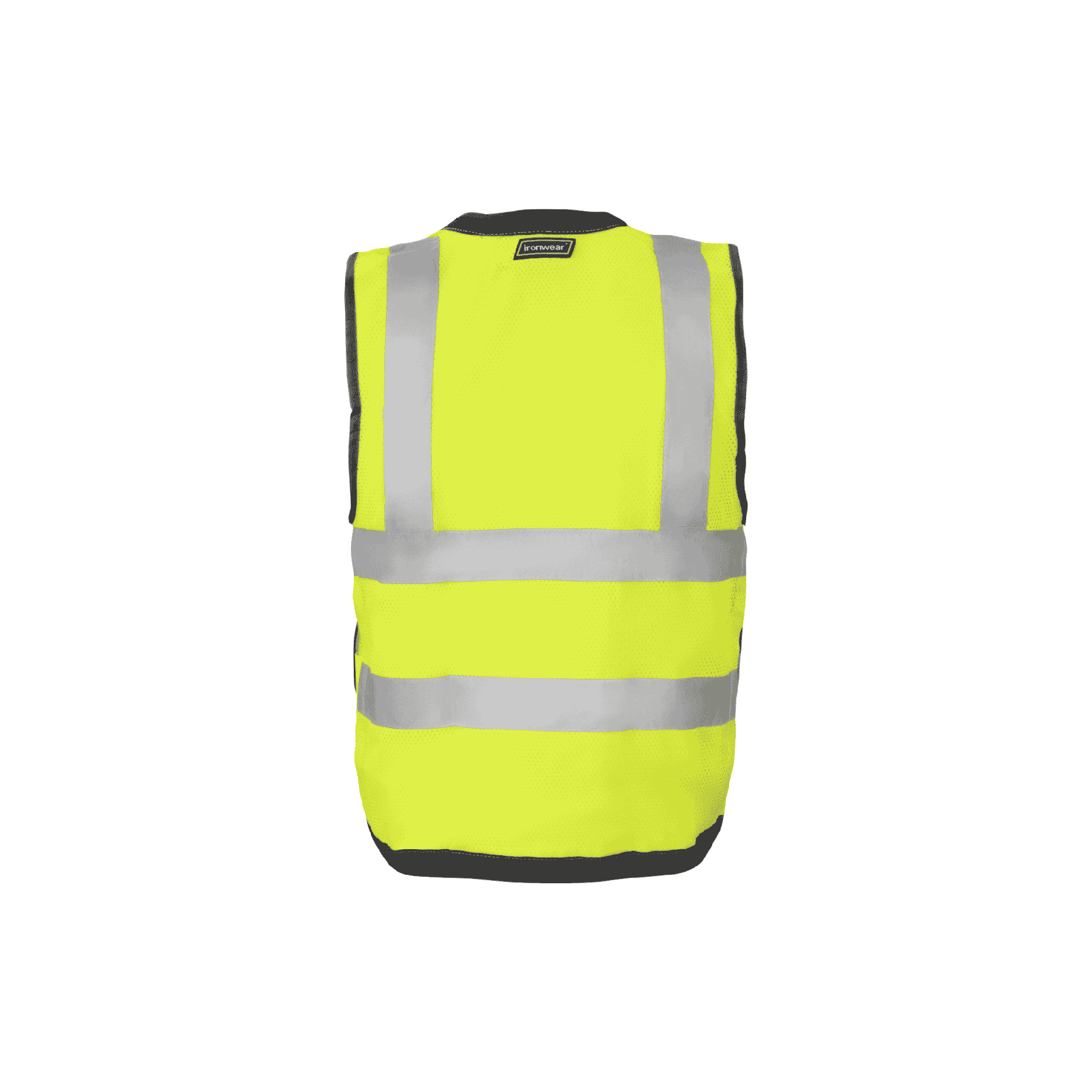 Class 2 Lime Zipper Front Closure Vest