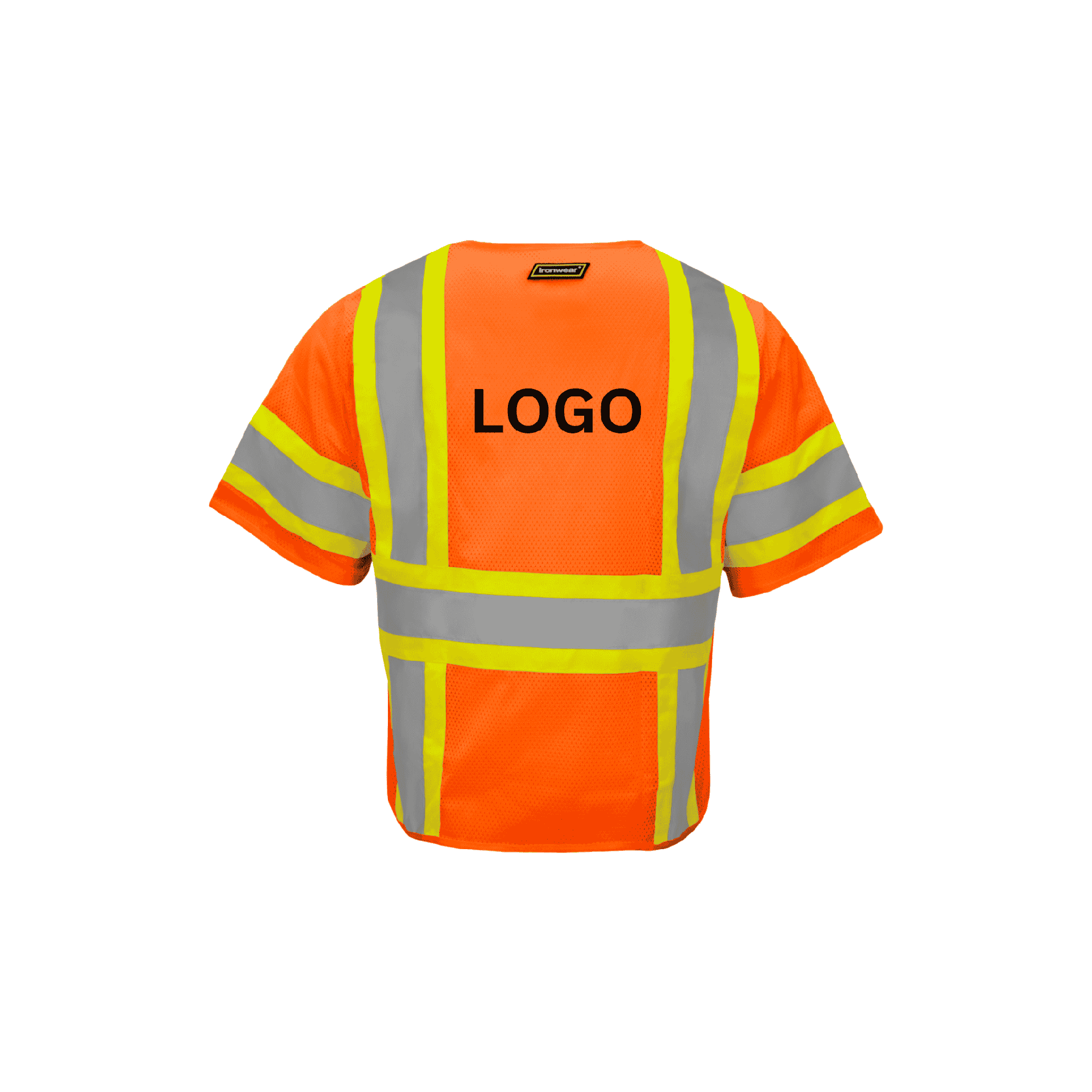 Class 3 Orange 5 Point Breakaway Safety Vest