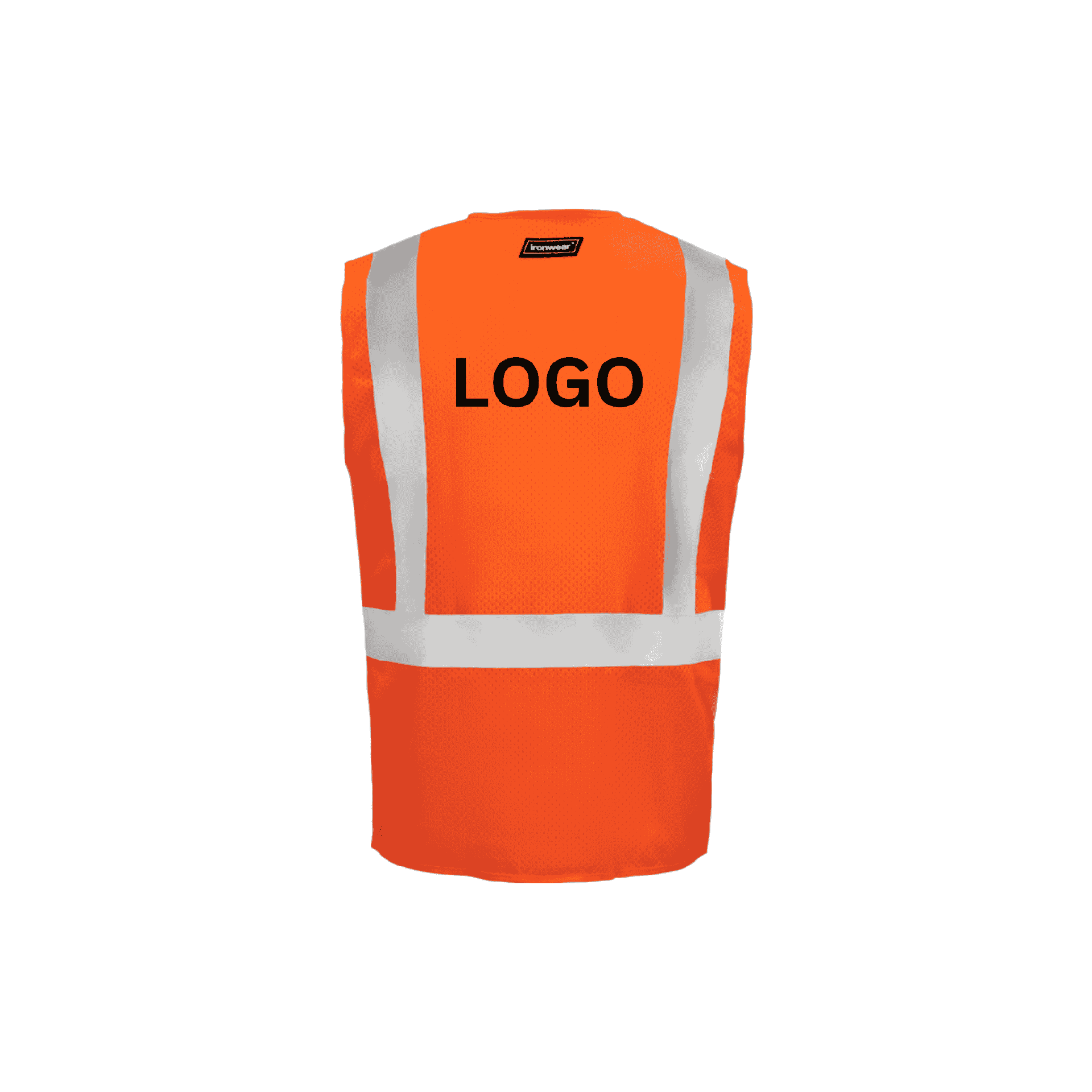 Class 2 Orange Safety with Hook and Loop Closure