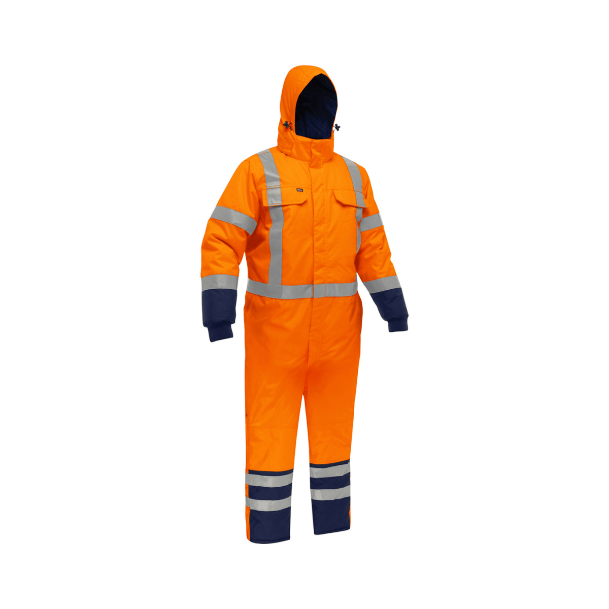 Cold Storage Coveralls – Extreme Cold Insulated Workwear with Hi-Vis Protection
