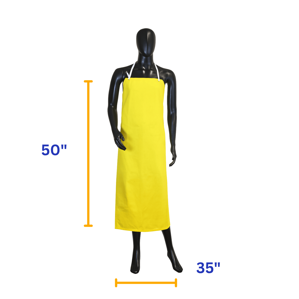 14 Mil PVC Yellow Apron