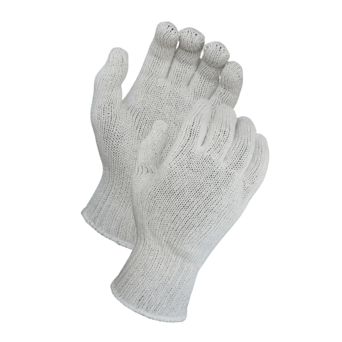 String Knit Gloves – Seamless Cotton/Polyester Blend for Comfort and Versatility