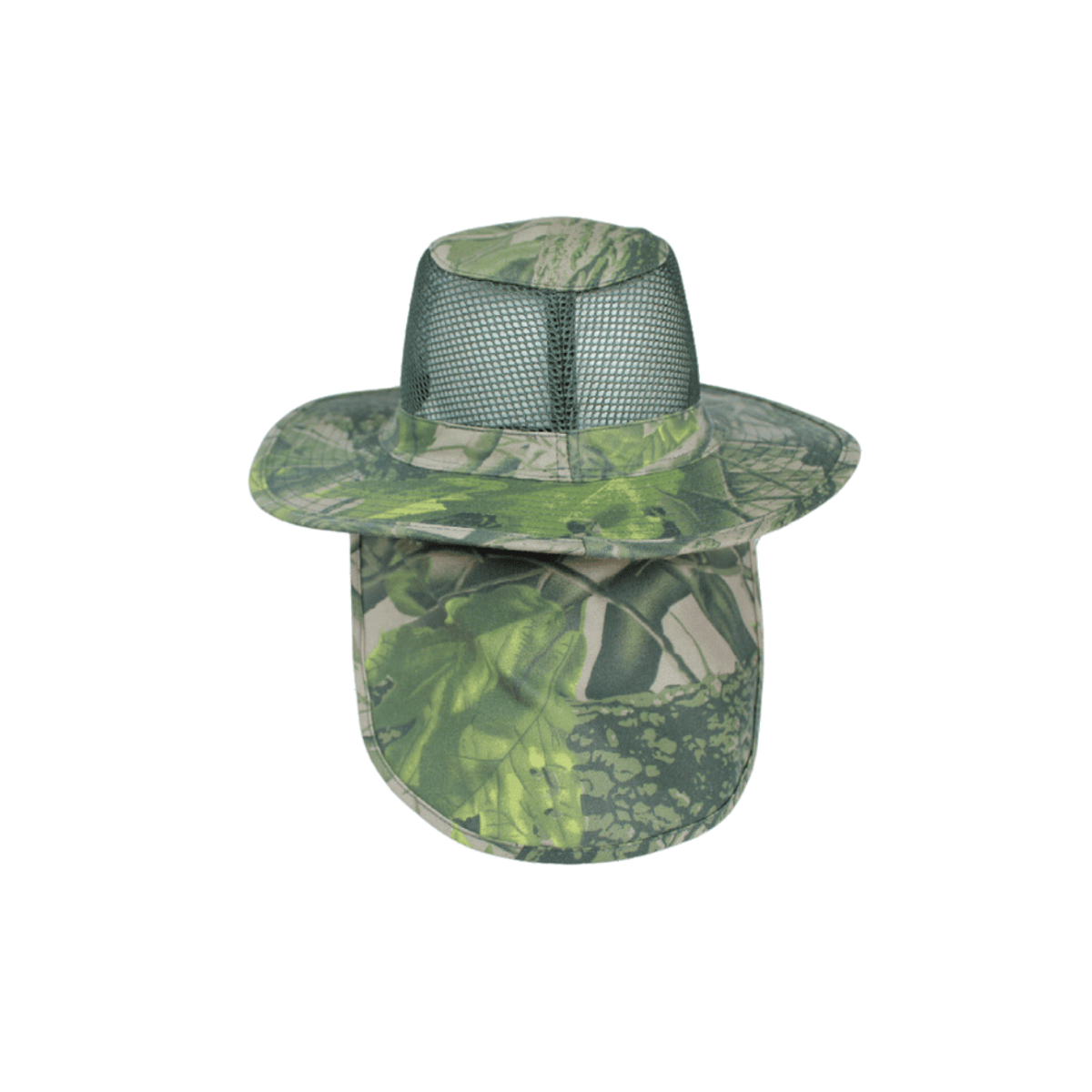 Camo Boonie Hats with Flap and Mesh Top