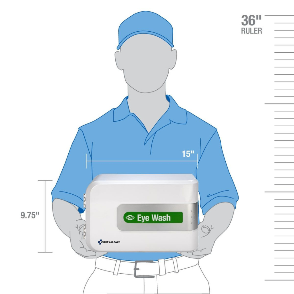 Smart Compliance Complete Eyewash Plastic Cabinet