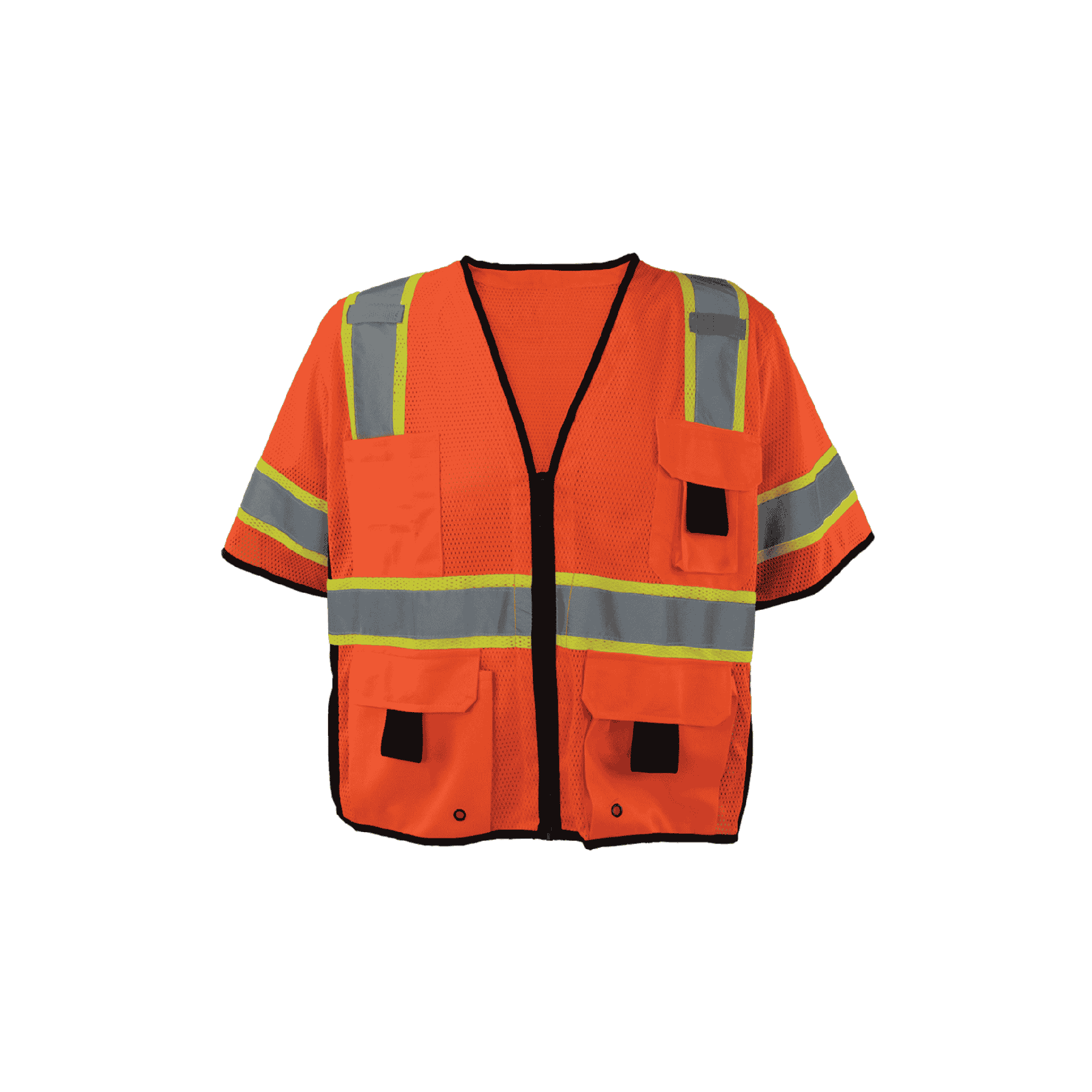 Class 3 Orange Mesh with Black Bottom (7 Pockets)