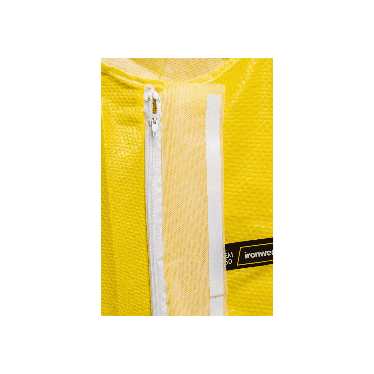 Multi-Ply Collared Chemical Resistant Disposable Coveralls (25/Case)
