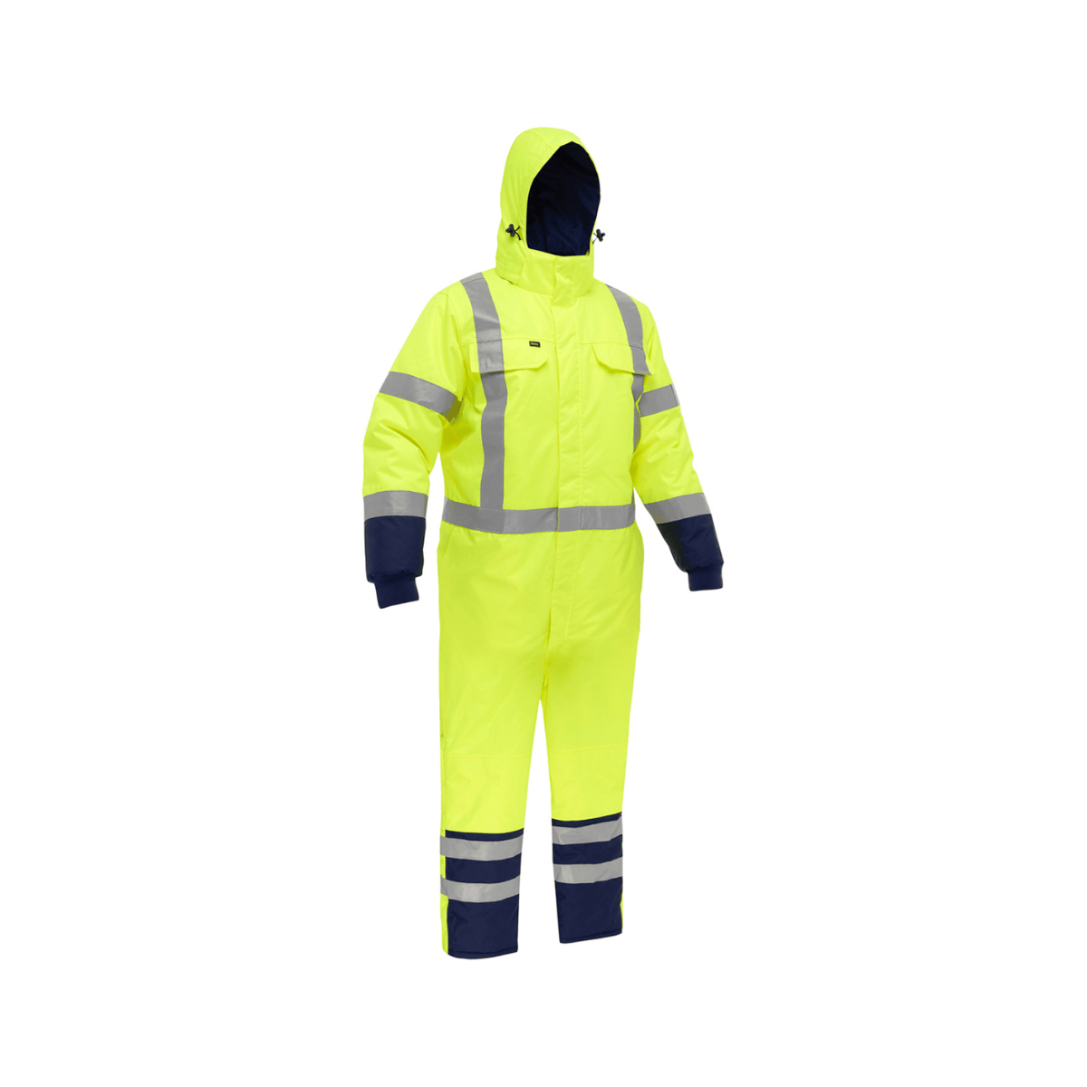 Cold Storage Coveralls – Extreme Cold Insulated Workwear with Hi-Vis Protection