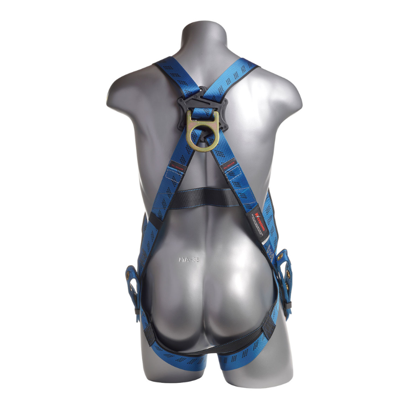 3 Point Full Body Harness, Dorsal D-Ring, TB Legs (ANSI)