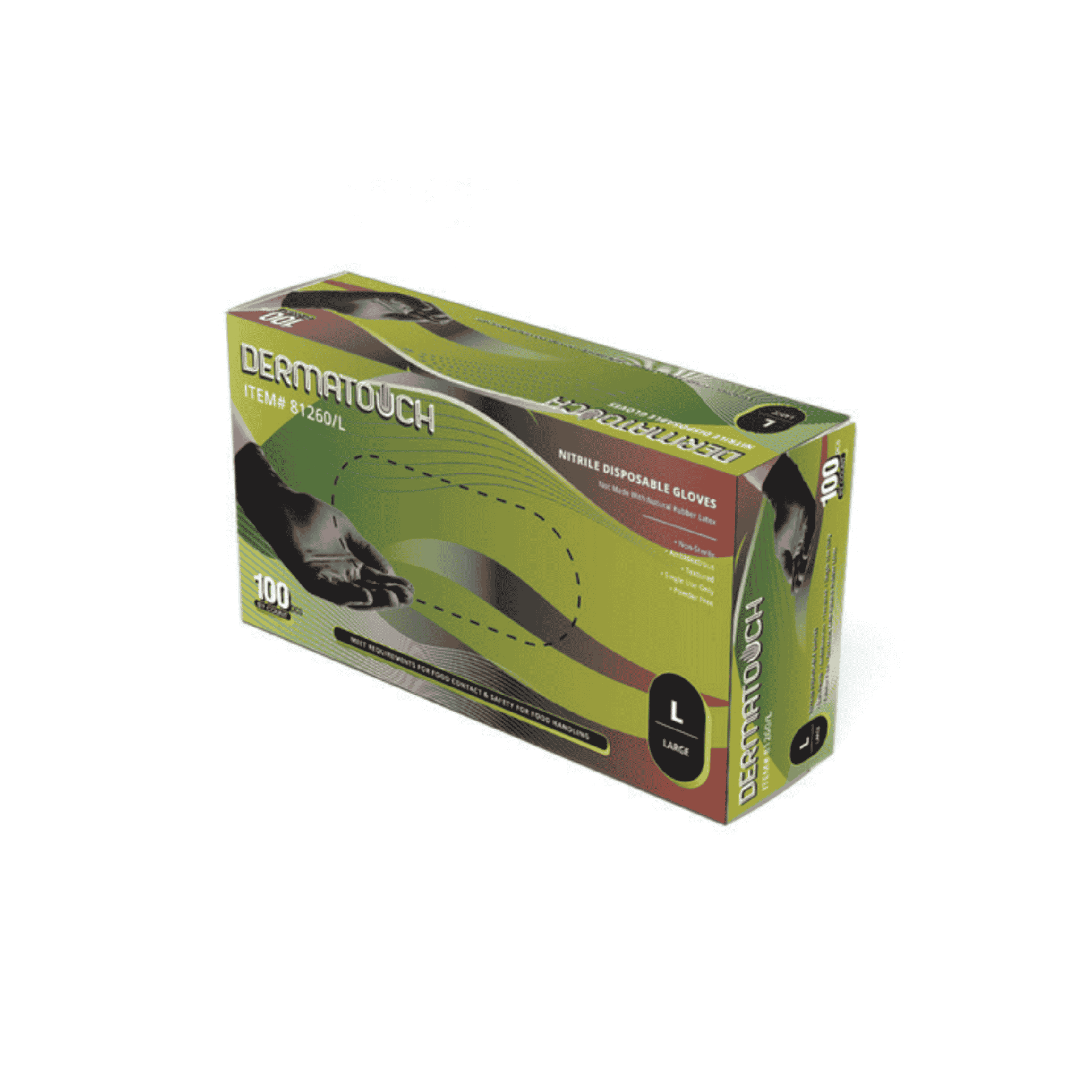 6 Mil Black Nitrile Disposable