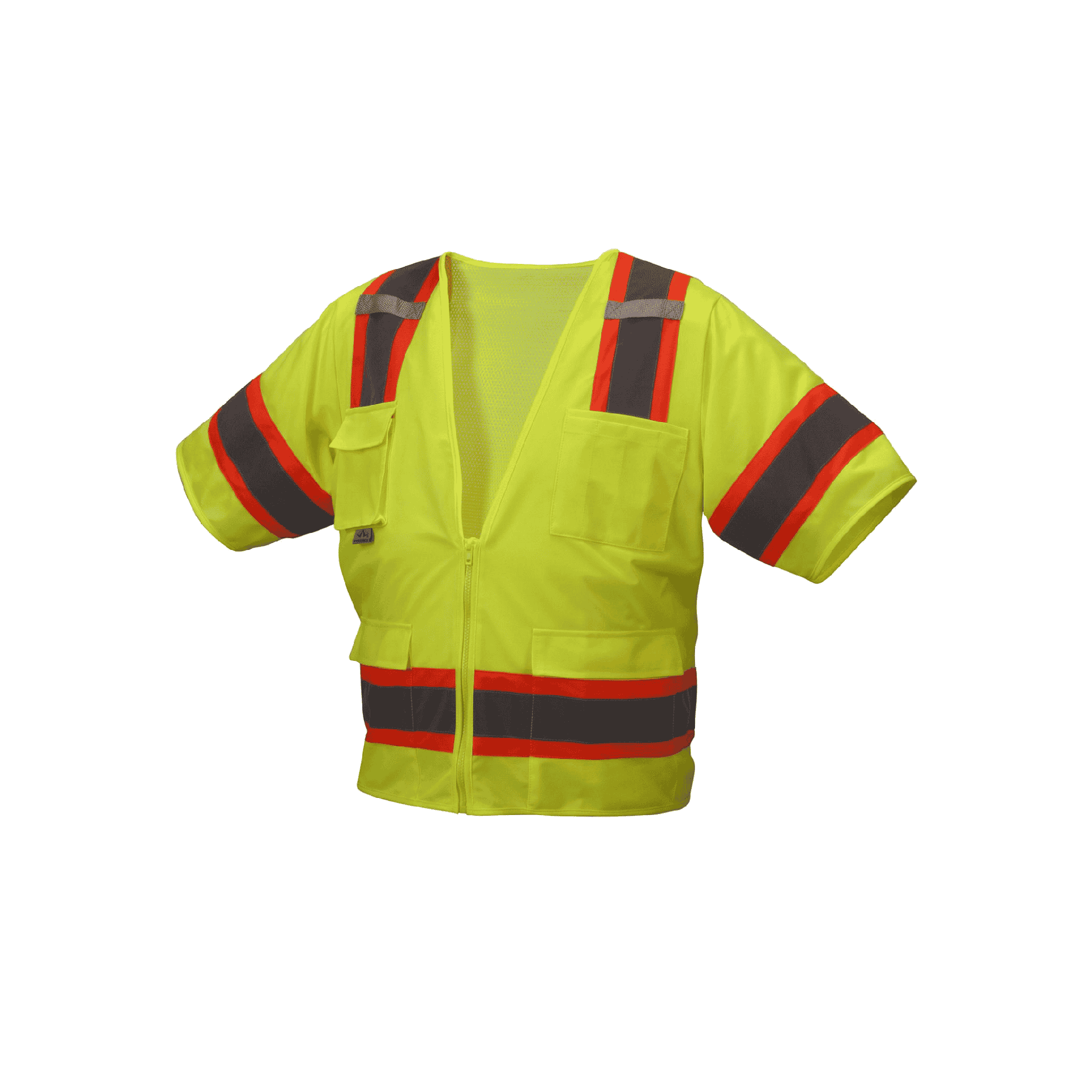 Class 3 Hi Vis Lime Surveyor Vest