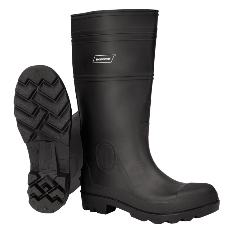 Ironwear 16" Tall PVC Work Boot with Polyester Lining