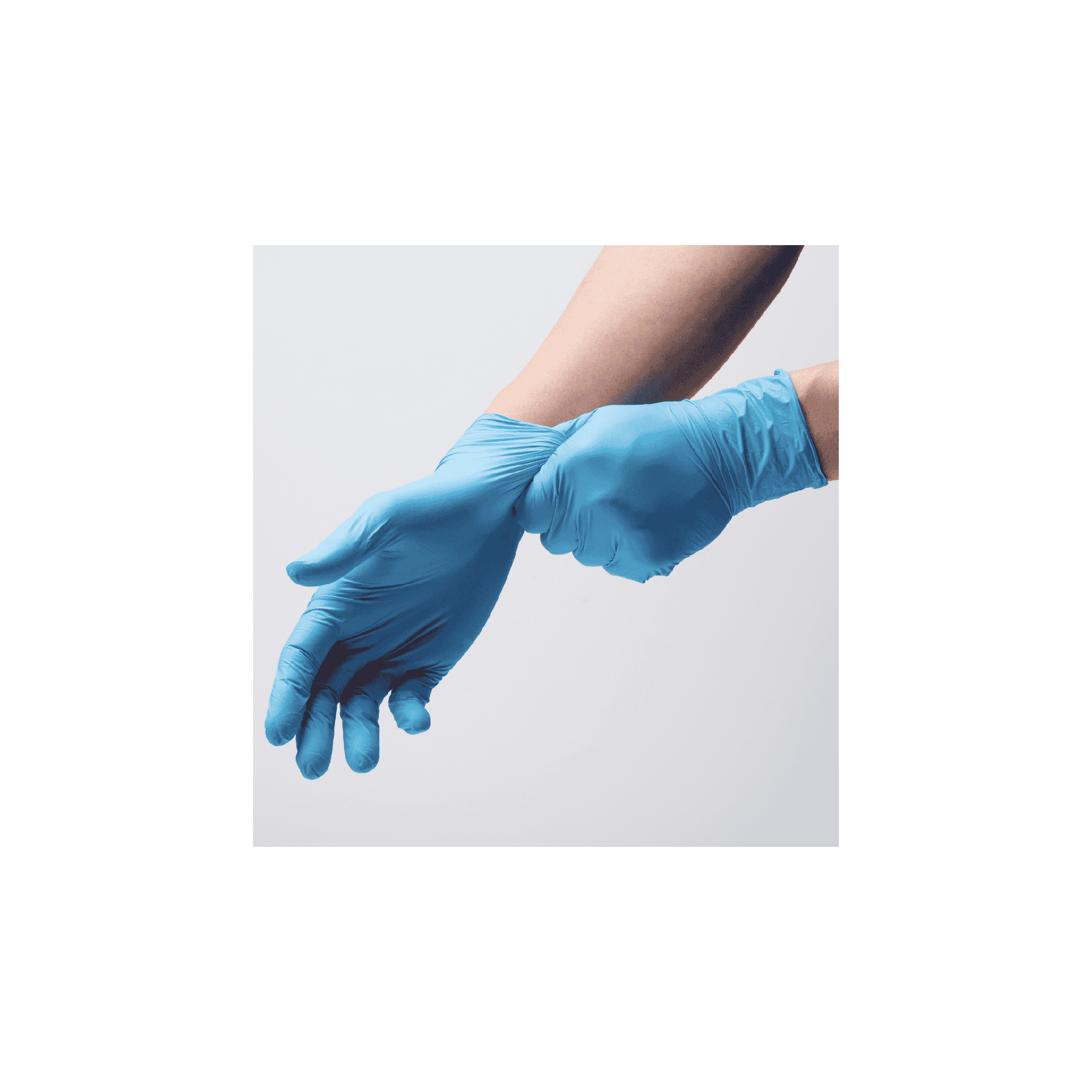 4 Mil Blue Nitrile Disposable (100 Pcs/Bx)