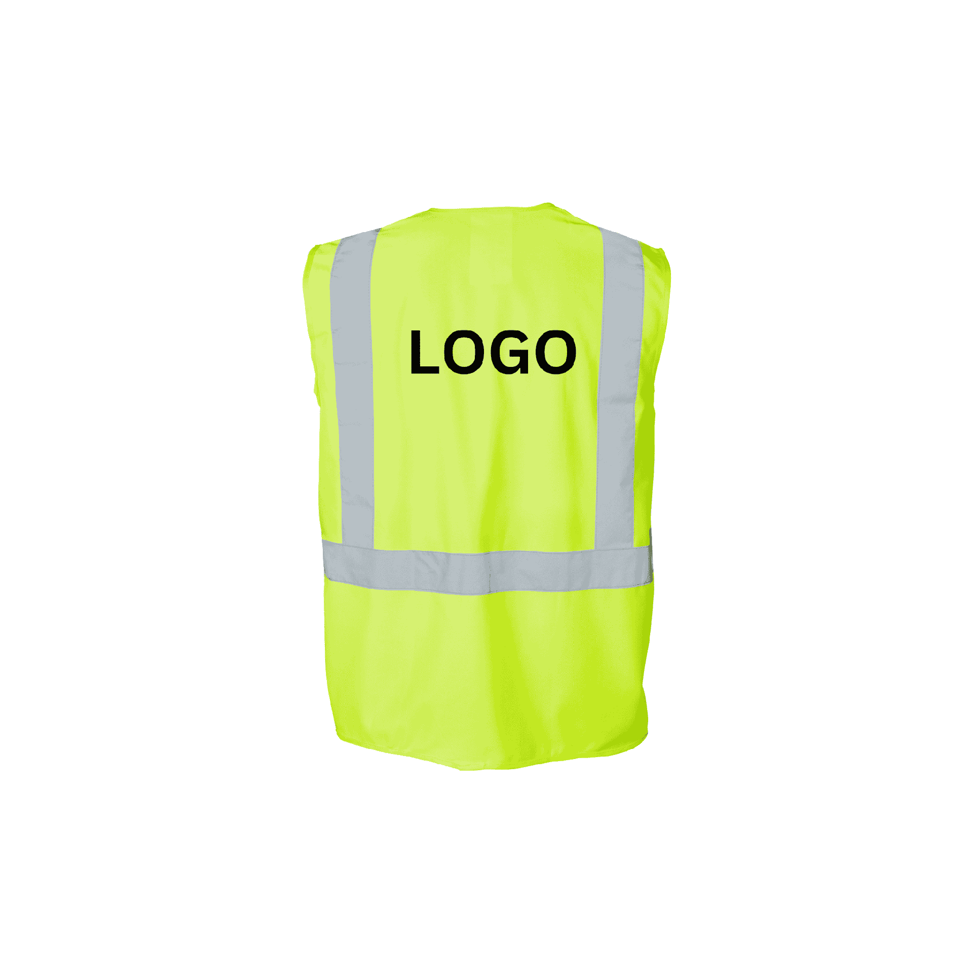 Class 2 Lime Hook and Loop Safety Vest