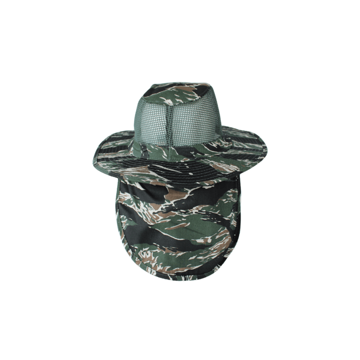 Camo Boonie Hats with Flap and Mesh Top
