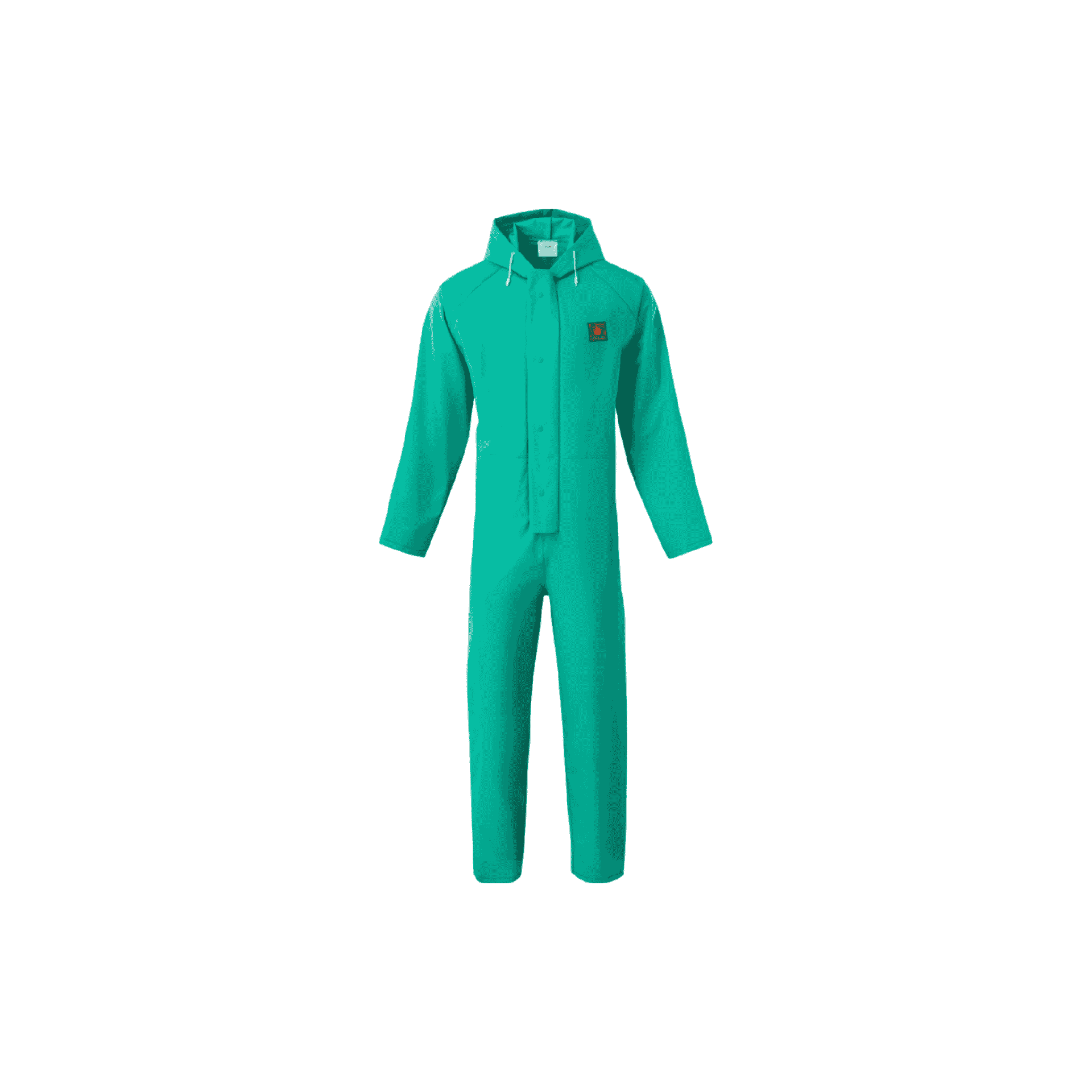 Green .45mm PVC/Nylon Mesh Coverall (FR)