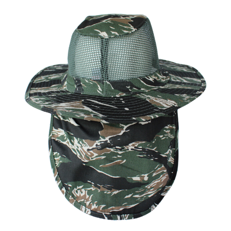 Boonie Hats with Flap and Mesh Top