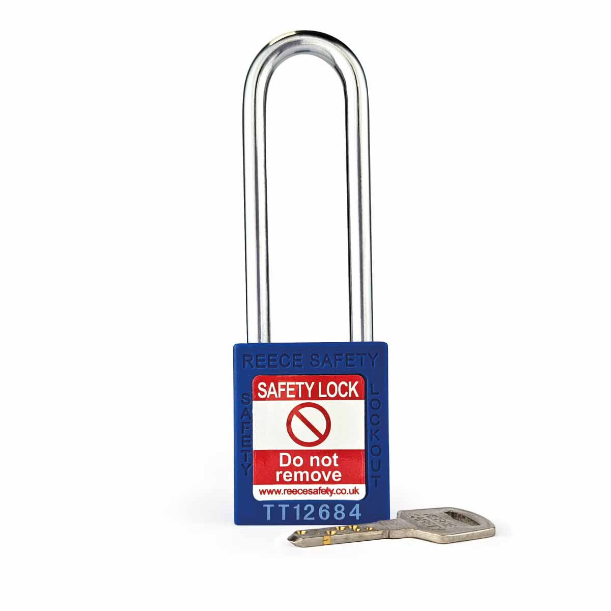 Blue REECE Nylon Safety Long Padlock KA