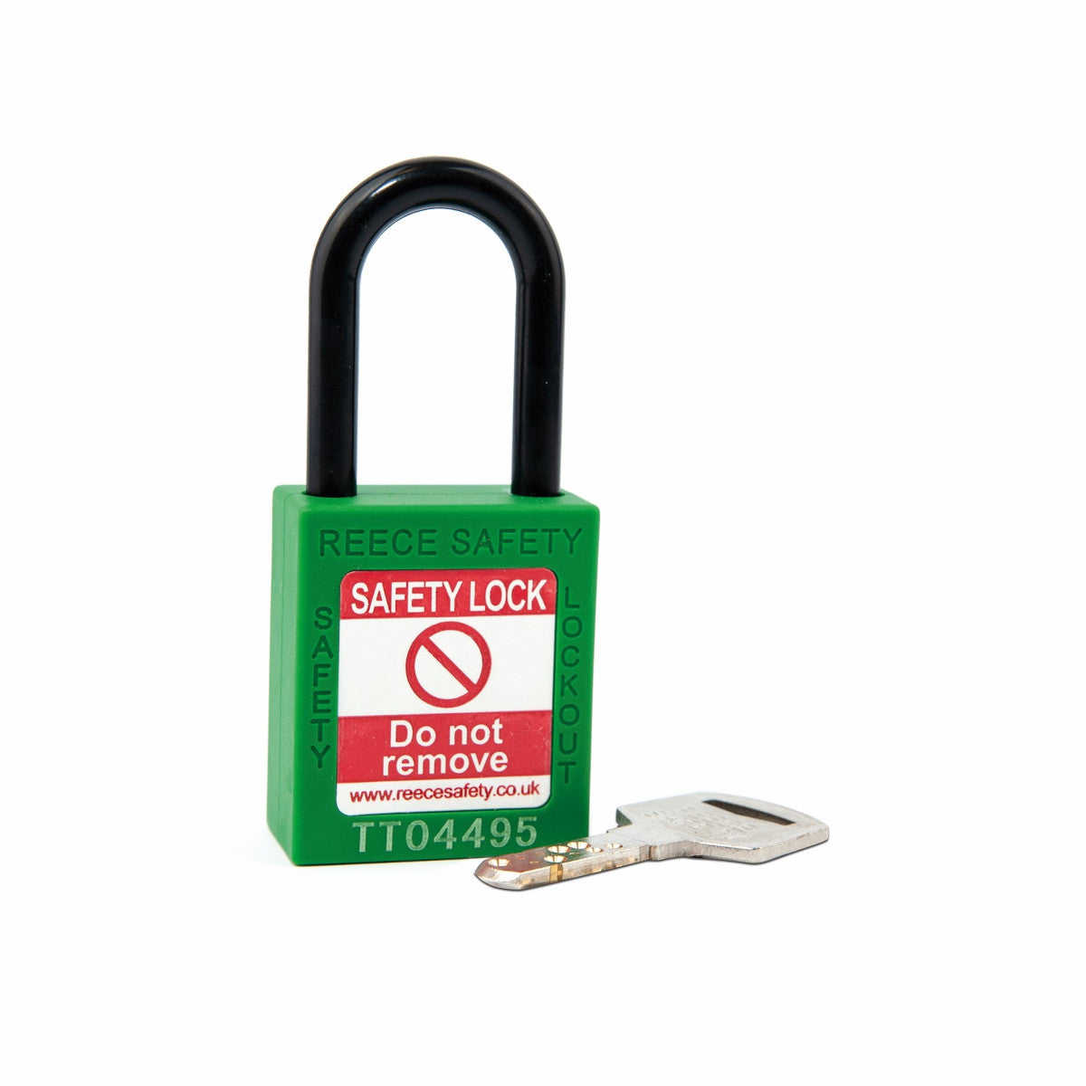 Green REECE Non-Conductive Safety Padlock KA