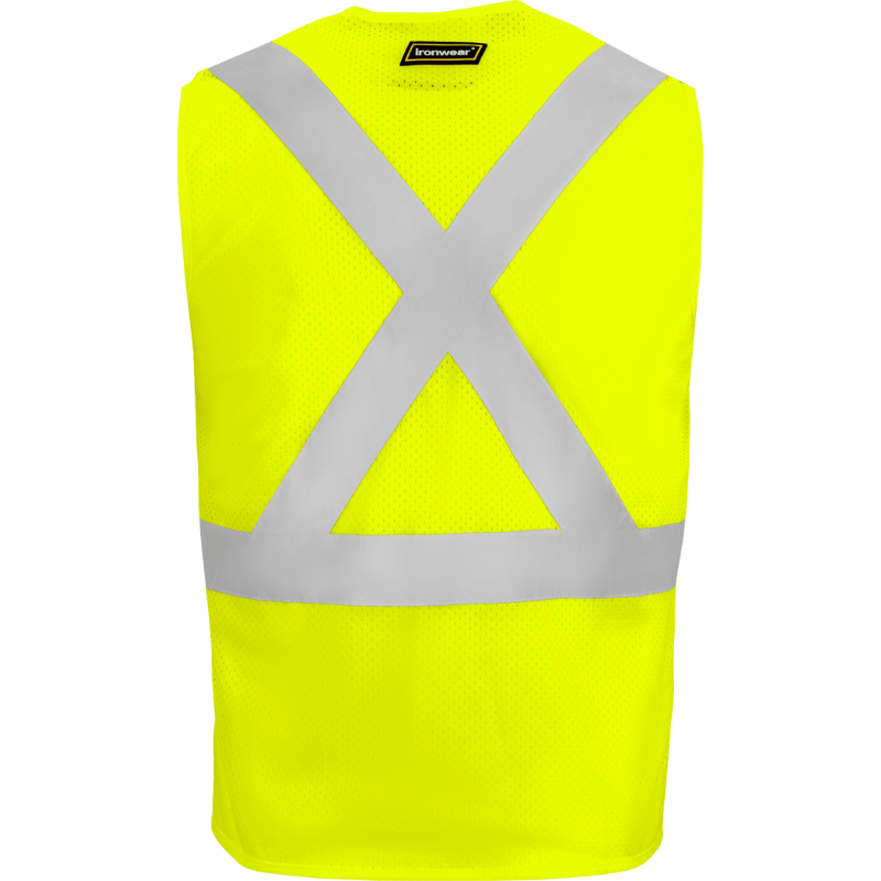 X Style Class 2 Flame Retardant Vest - Zipper Front Closure