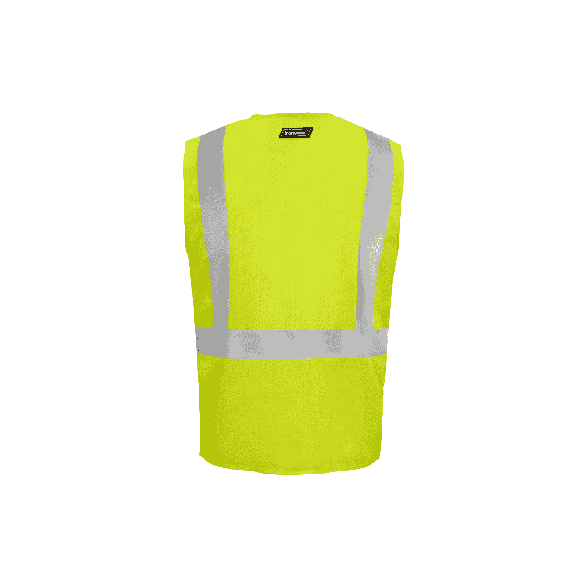 Class 2 Lime Safety Vest with 3 Pockets (One Size Fits All)