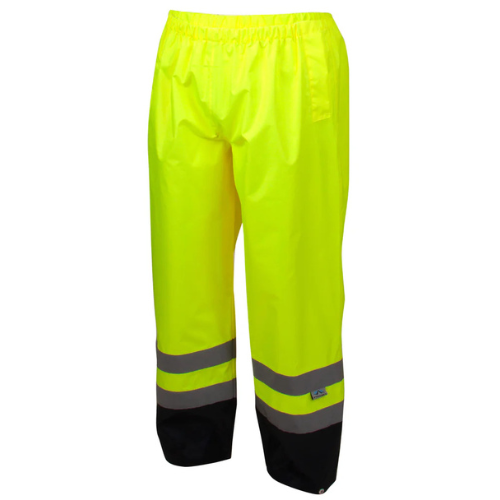 Hi Vis Elastic Waist Rainwear Pants