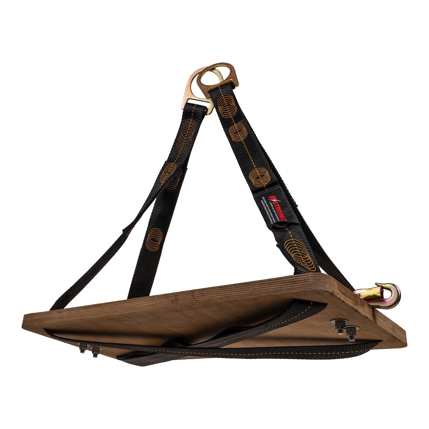 Bosun Chair with Board, Lifting D-rings, Tool Clips