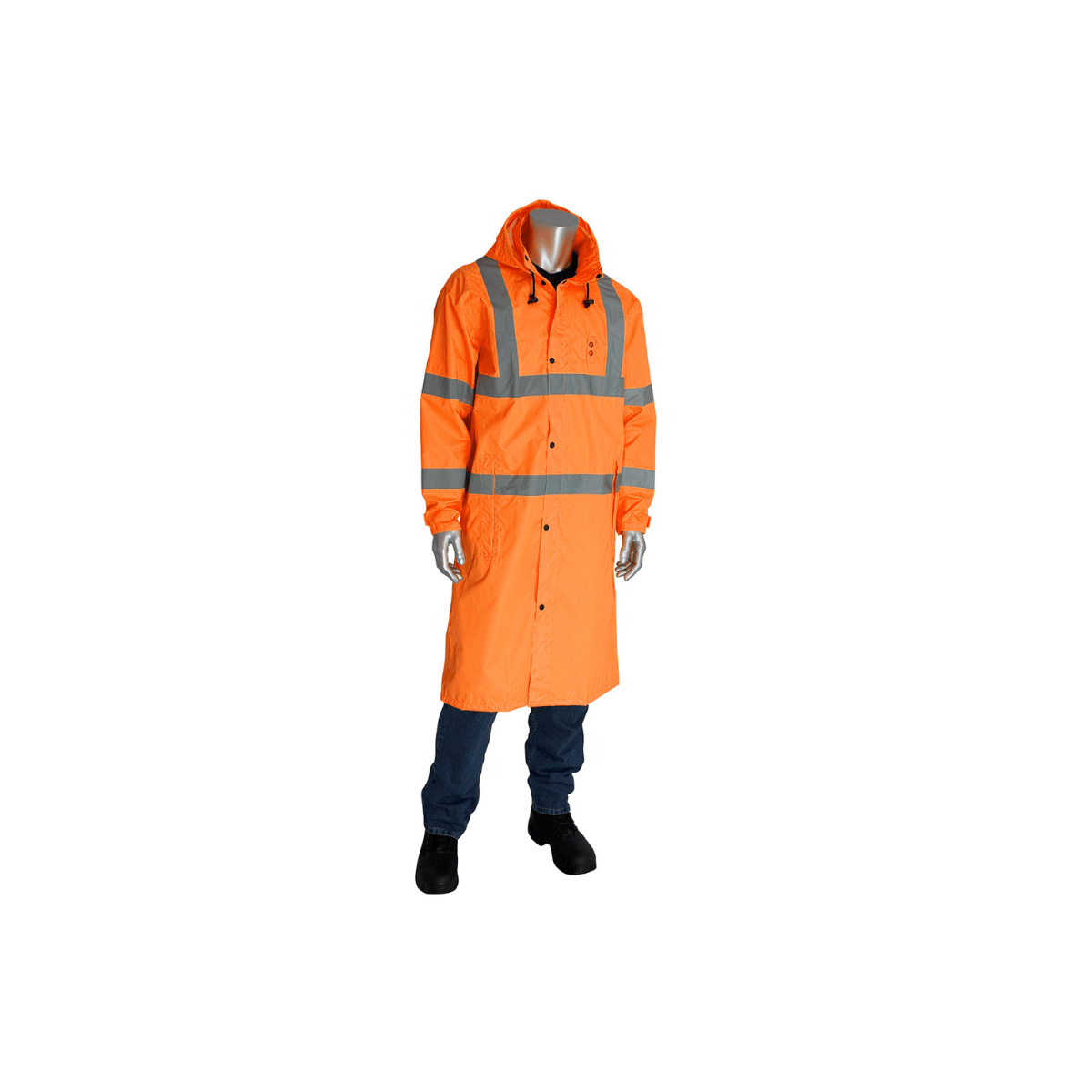 Work Raincoat – High-Visibility Waterproof Protection for Harsh Conditions