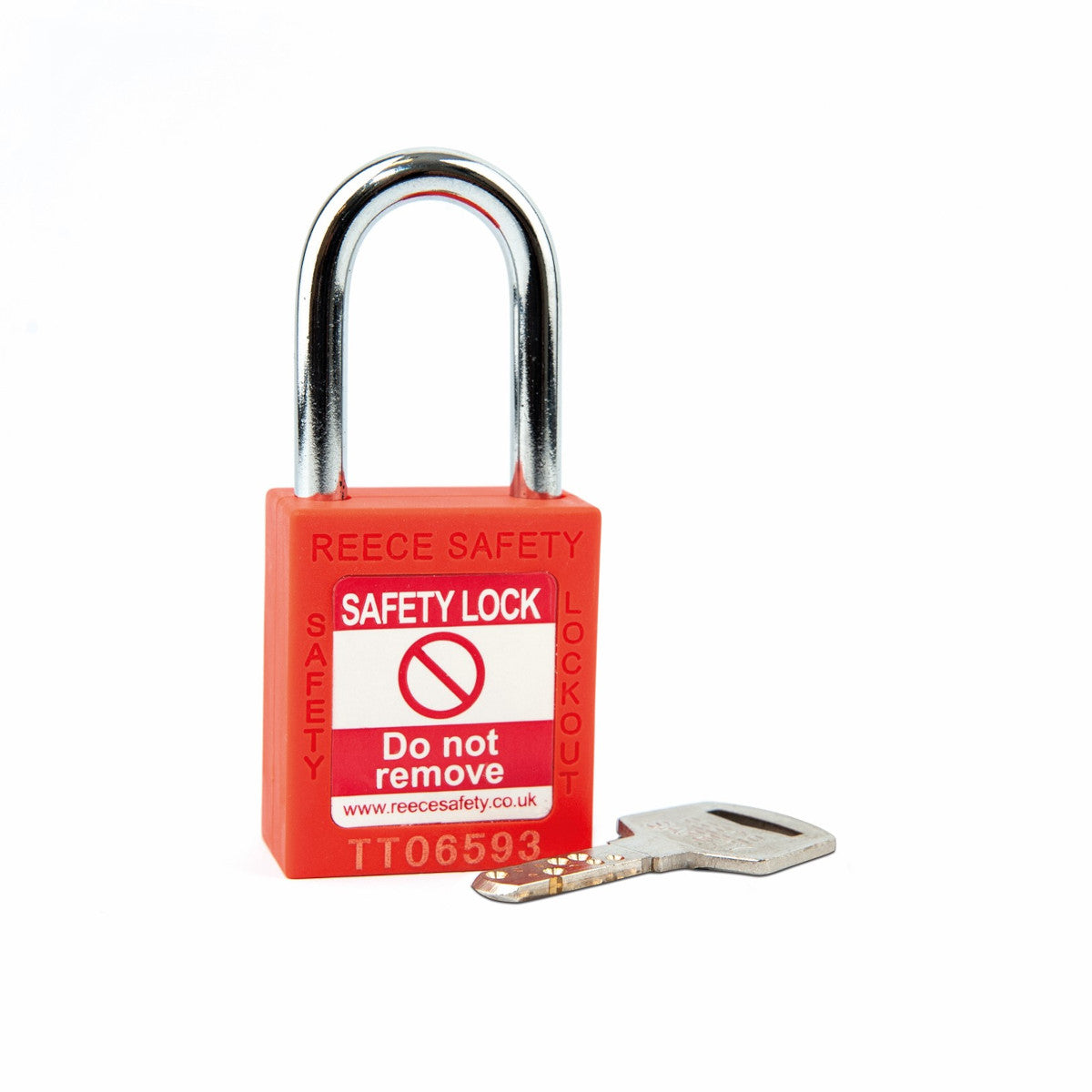 Orange REECE Nylon Safety Padlock KTD