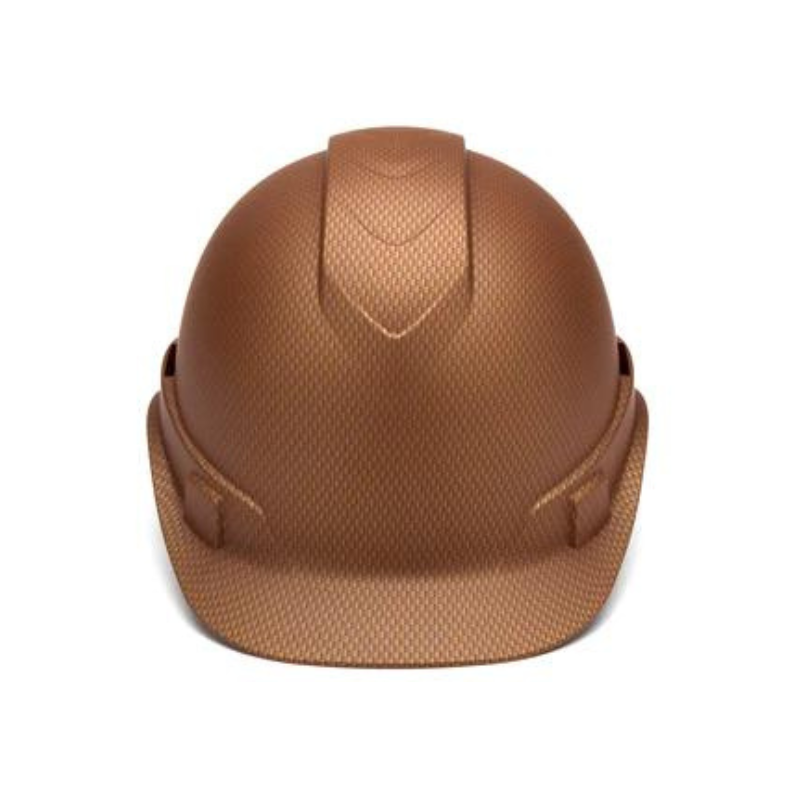 Copper Graphite Pyramex Ridgeline Cap Style Hard Hat 4-Point Ratchet Suspension