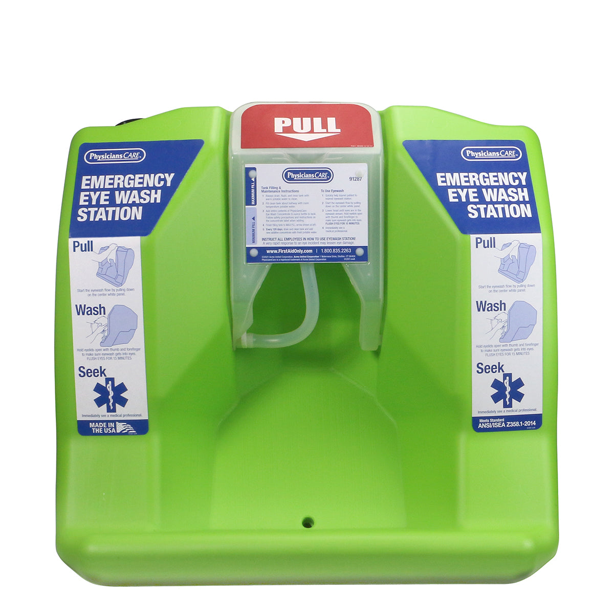 16-Gallon Gravity Fed Eyewash Station, 1/EA