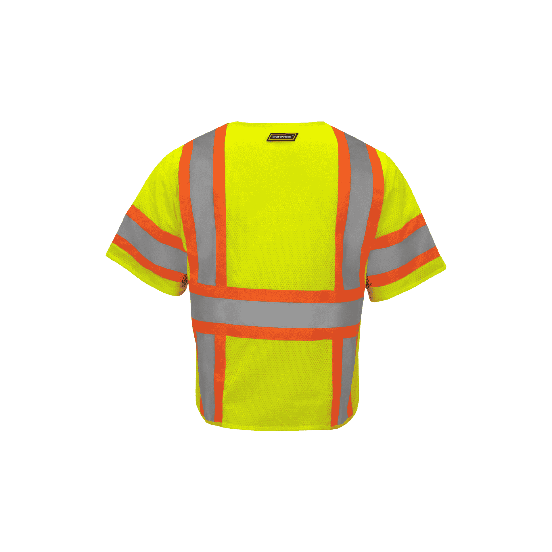 Class 3 Lime 5 Point Breakaway Safety Vest