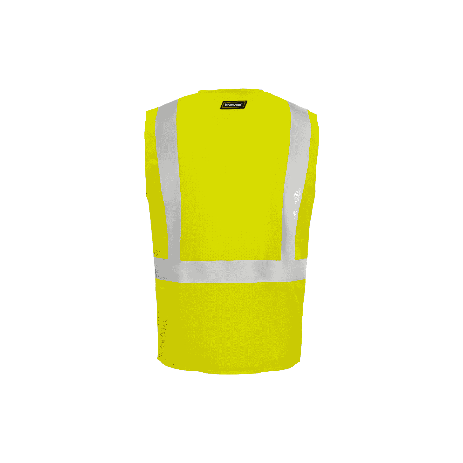 Class 2 Lime Safety Vest with Suspender Pattern Reflective Tape