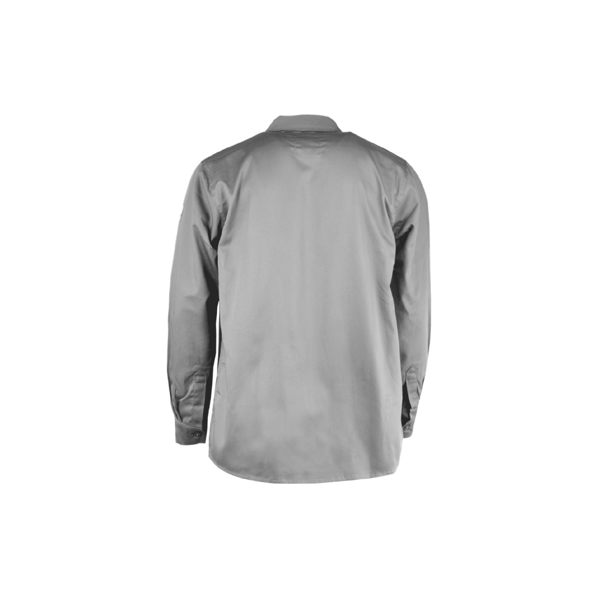 Gray Flame Resistant Long Sleeve Button Up Shirt