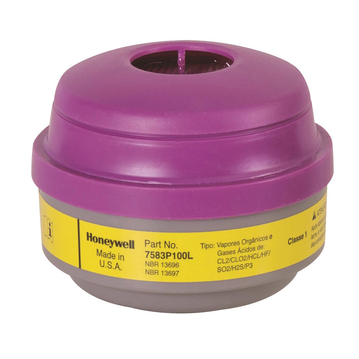 Honeywell North Organic Vapor and Acid Gas (OV/AG) Respirator Cartridge and P100 Filter