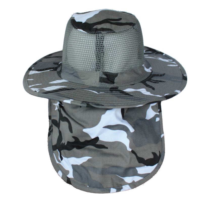 Boonie Hats with Flap and Mesh Top