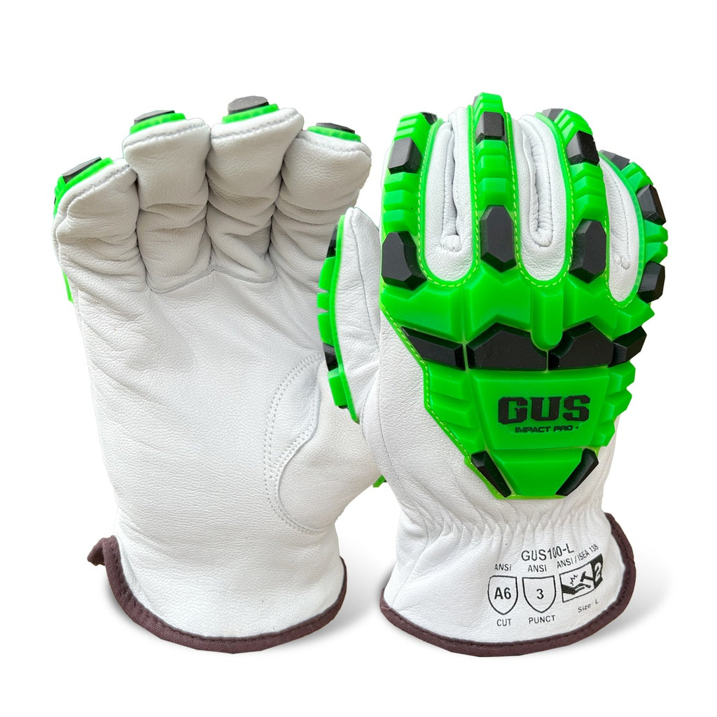 Single Pair - A6 GUS Pro Goatskin Impact Glove