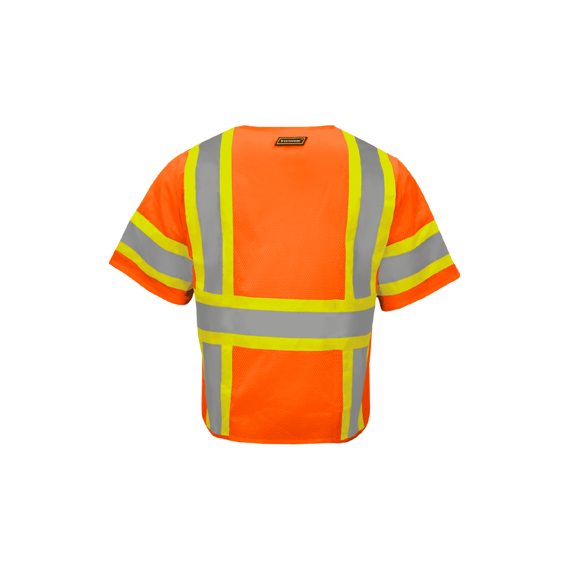 Class 3 Orange 5 Point Breakaway Safety Vest