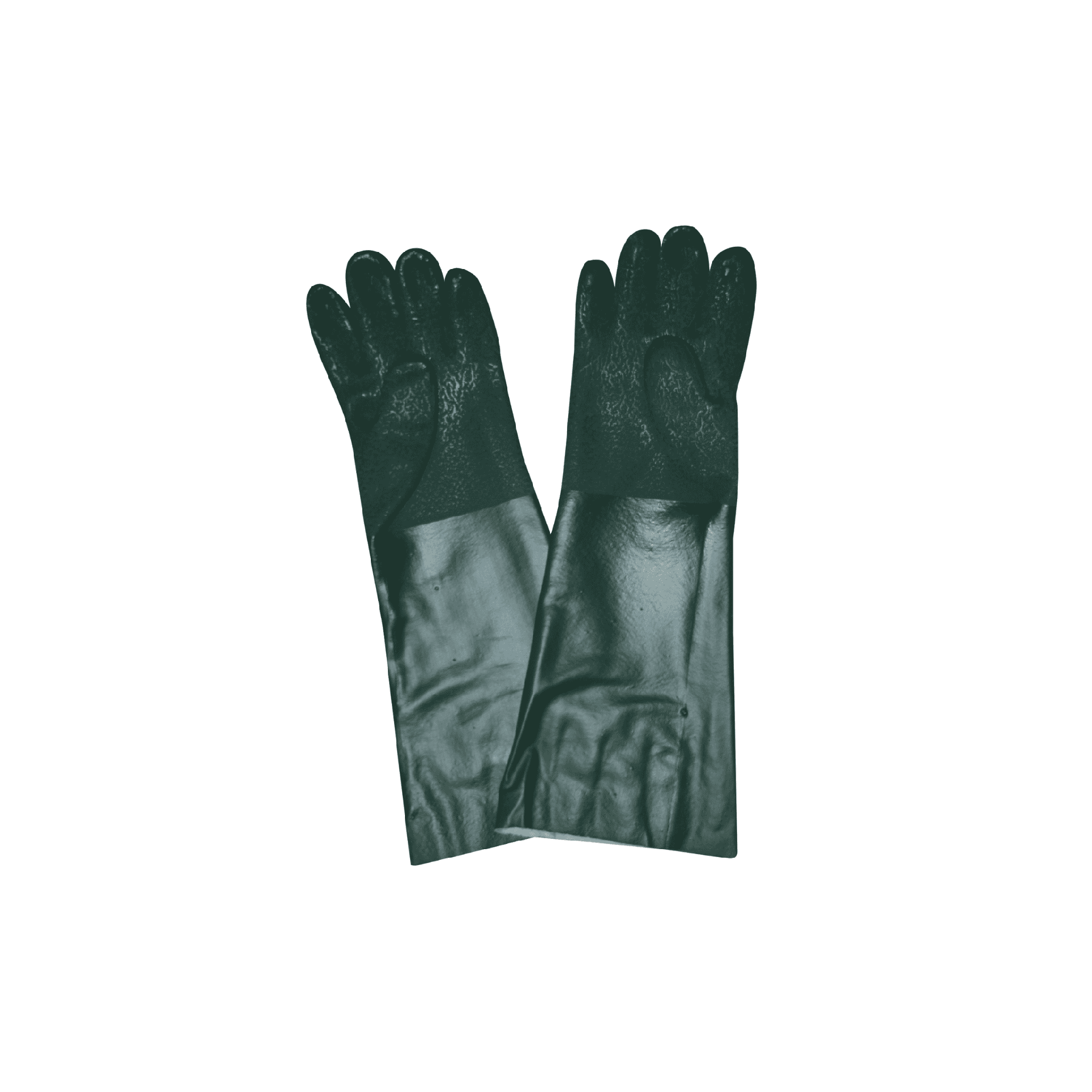 PVC Gloves – 18" Double-Dipped for Superior Protection