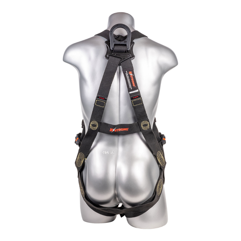 Element Arc Flash Rated 5-Point Full Body Harness, Dorsal D-ring, Mating Buckle Legs and Chest – (ANSI)