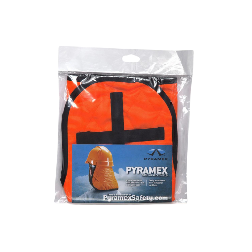 Cooling Hard Hat Pad and Neck Shade - Hi Vis Orange