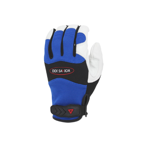 Single Pair - Dex Savior Goatskin Leather Mechanic Work Gloves