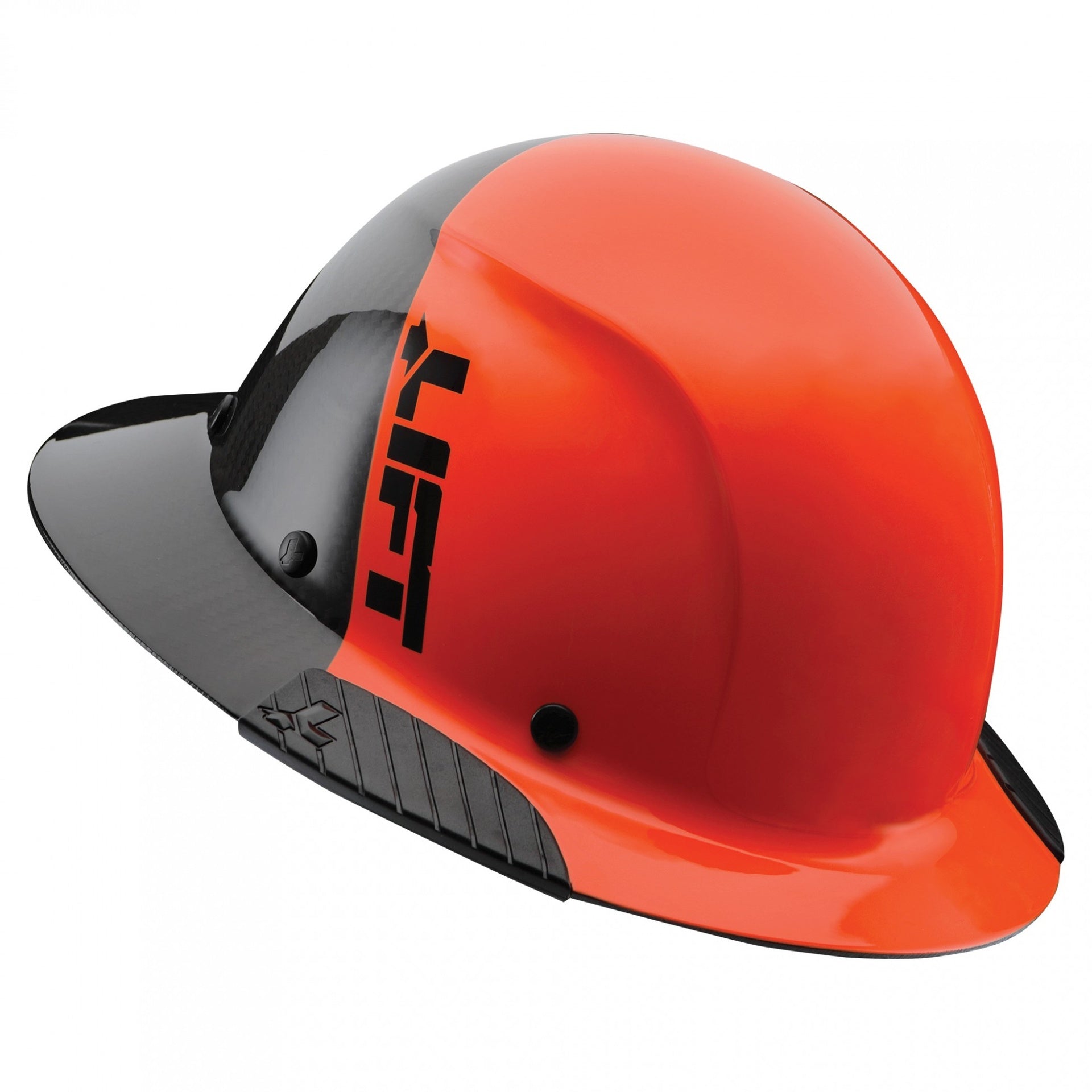 Lift DAX Carbon Fiber Full Brim 50-50 (Orange/Black)